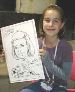 caricature artist