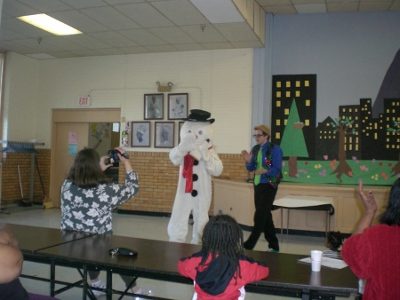 frosty birthday party