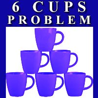 Magic Puzzle - 6 Cups Problem