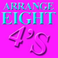 Math Puzzle - Arrange Eight Four's