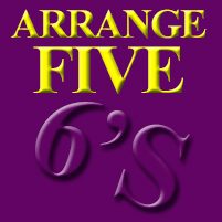 Math Puzzle - Arrange Five Six's