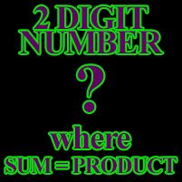 Math Puzzle - Sum Equals Product